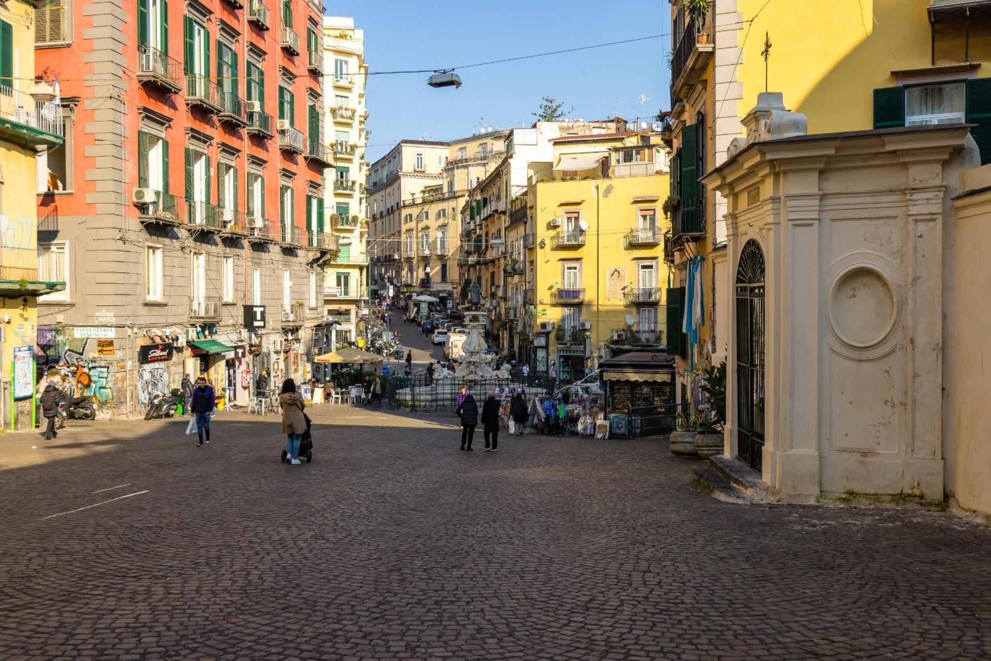 City Soul Apartment Blue Napoli Esterno foto